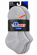 Too Soxy Low Cut Athletic Socks 2 Pack in grey